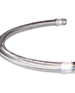 Reinforced hose 1 1/2" m/fm SST 1500 f/ribbed tubes only